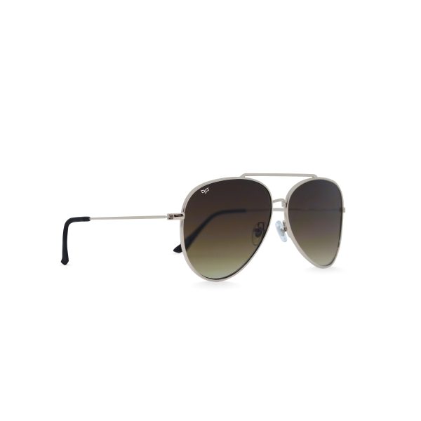 OVAL BEJI GOLD BROWN REVERSE ANGLE LENSES - Image 2