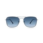 SQUARE ISO SILVER BLUE REVERSE ANGLE