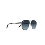 SQUARE STAINLESS STEEL SCREW LESS BLACK FRAME AND LENSES - Image 2