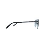SQUARE STAINLESS STEEL SCREW LESS SILVER FRAME AND GREEN LENSES - Image 3