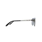 SQUARE STAINLESS STEEL SCREW LESS GOLD FRAME AND BROWN LENSES - Image 3