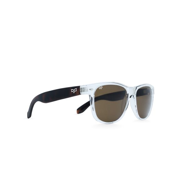 SQUARE ISO CLEAR SHELL BROWN - Image 2