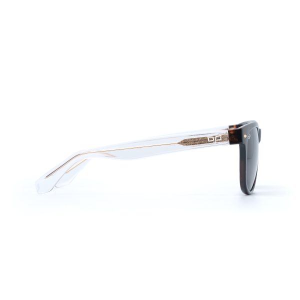 SQUARE BEGI SHELL BROWN CLEAR BLUE - Image 3