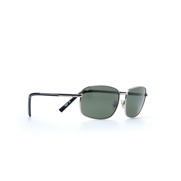 SQUARE WITH SILVER FRAME AND GREEN LENSES - Image 2
