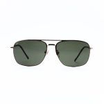 SQUARE WITH GOLD FRAME AND GREEN LENSES
