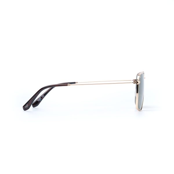 SQUARE WITH GOLD FRAME AND GREEN LENSES - Image 3