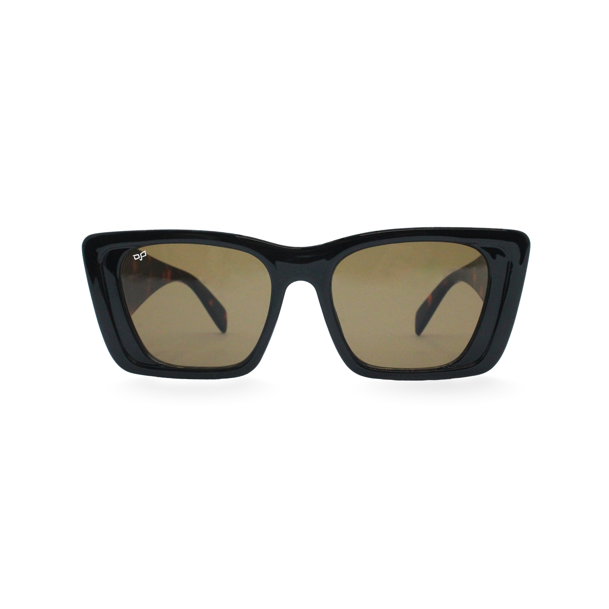 39OTR22288-A.jpg SQUARE GHOV BLACK SHELL BROWN - Image 1