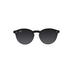 ROUND AUGA GREY BLACK POLARISED