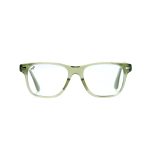SQUARE PHOTOCHROMIC CLEAR GREEN TO BROWN FRAME AND CLEAR TO GREY LENSES