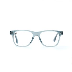 OJO Sunglasses Photochromic Square Blue TO Blue Frame and Temples With Clear TO Grey Photo lenses