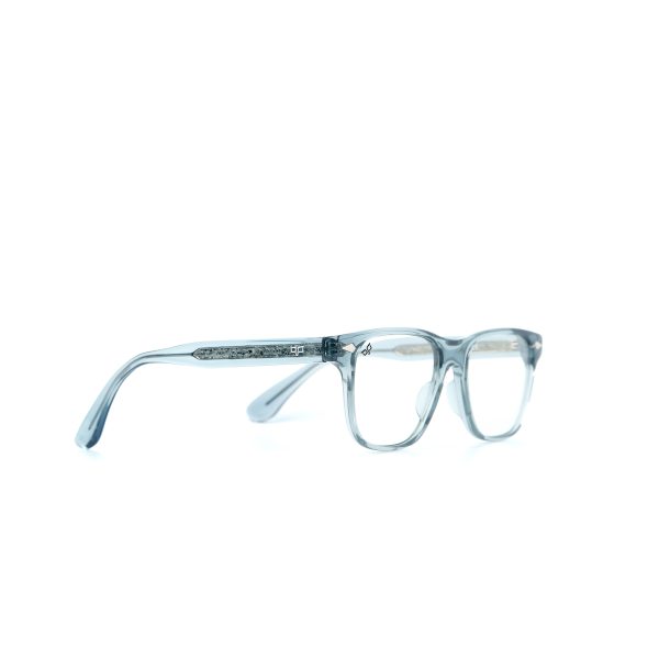 OJO Sunglasses Photochromic Square Blue TO Blue Frame and Temples With Clear TO Grey Photo lenses - Image 2