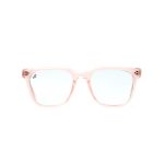 SQUARE PHOTOCHROMIC CLEAR TO LIGHT BROWN FRAME AND CLEAR TO GREY LENSES
