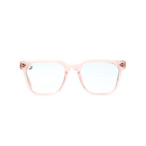 SQUARE PHOTOCHROMIC CLEAR TO LIGHT BROWN FRAME AND CLEAR TO GREY LENSES