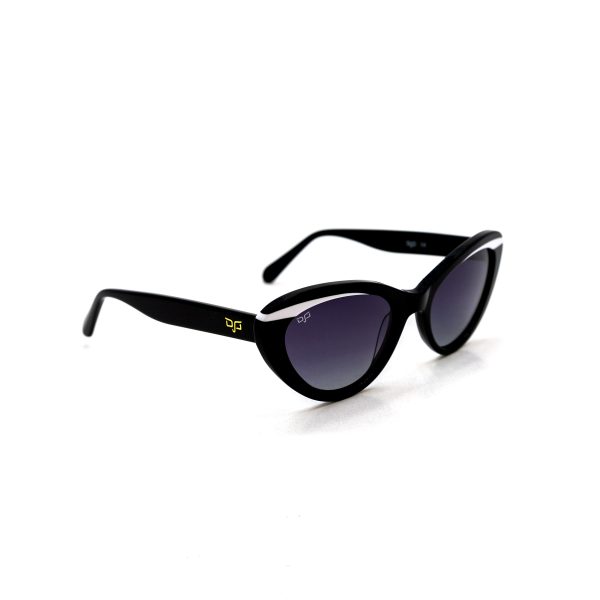 CAT EYE HANDMADE WITH BLACK POLARISED LENSES - Image 2