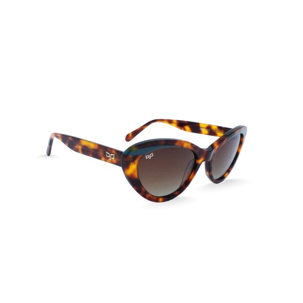 CAT EYE HANDMADE WITH BROWN POLARISED LENSES - Image 2