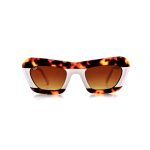 CAT EYE MASO SHELL BLACK POLARISED HANDMADE