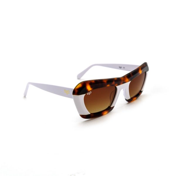 CAT EYE MASO SHELL BLACK POLARISED HANDMADE - Image 2