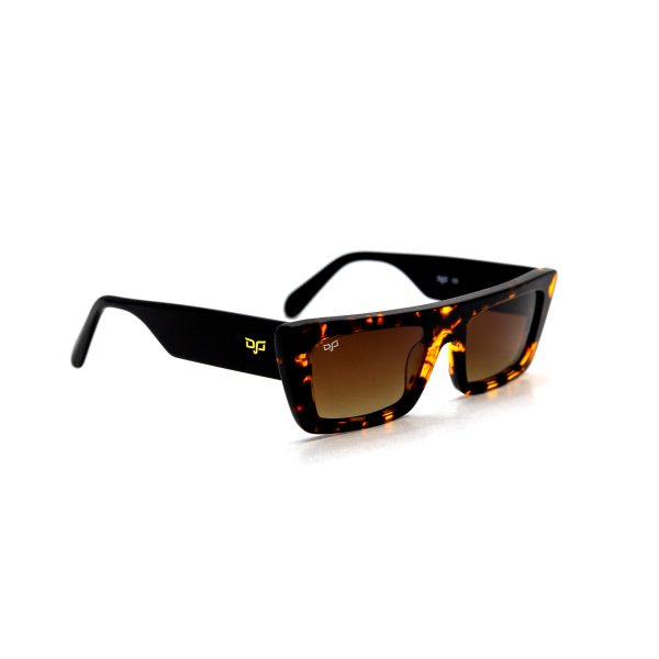 CAT EYE MASO SHELL BLACK POLARISED HANDMADE - Image 2