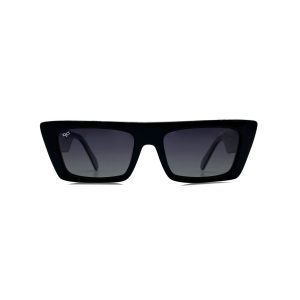 CAT EYE MASO SHELL BLACK POLARISED HANDMADE