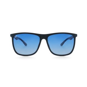 SQUARE WITH BLUE POLARISED LENSES