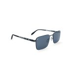 SQUARE LYLYGRAD STAINLESS STEEL SCREW LESS BLACK POLARISED - Image 2