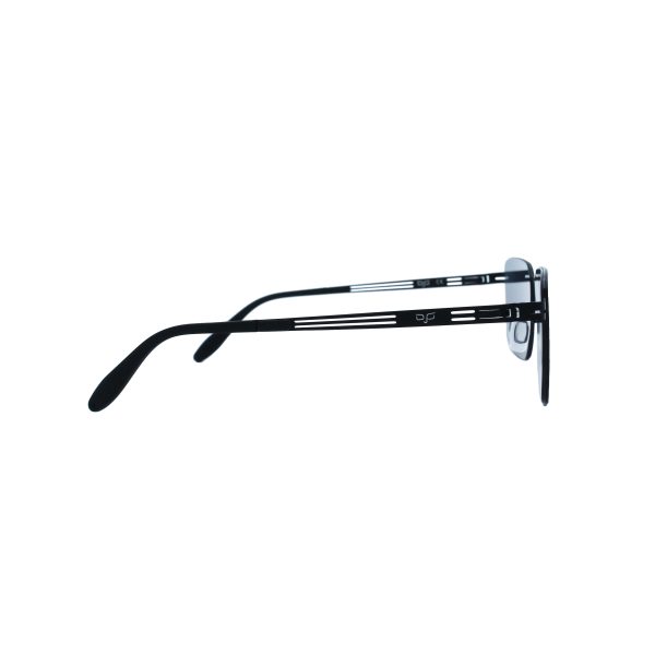 SQUARE LYLYGRAD STAINLESS STEEL SCREW LESS BLACK POLARISED - Image 3