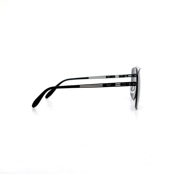 SQUARE LYLYGRAD STAINLESS STEEL SCREW LESS  BLACK  POLARISED - Image 3