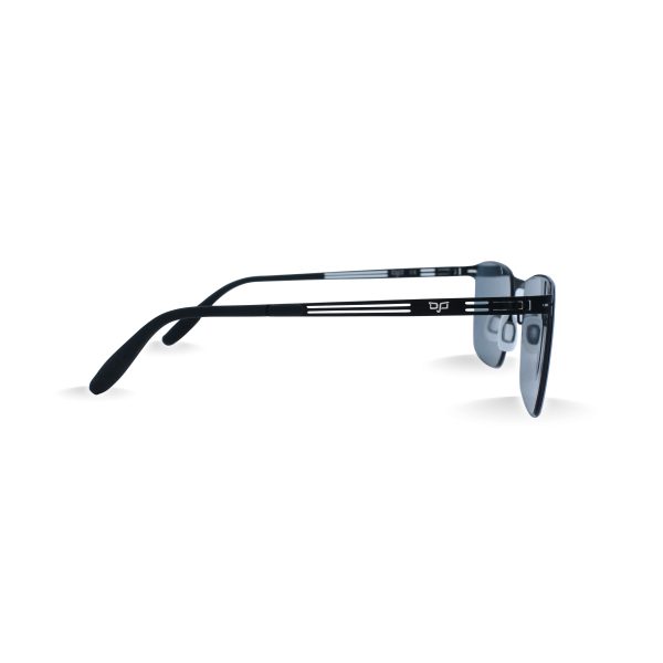 SQUARE LYLYGRAD STAINLESS STEEL SCREW LESS BLACK POLARISED - Image 3