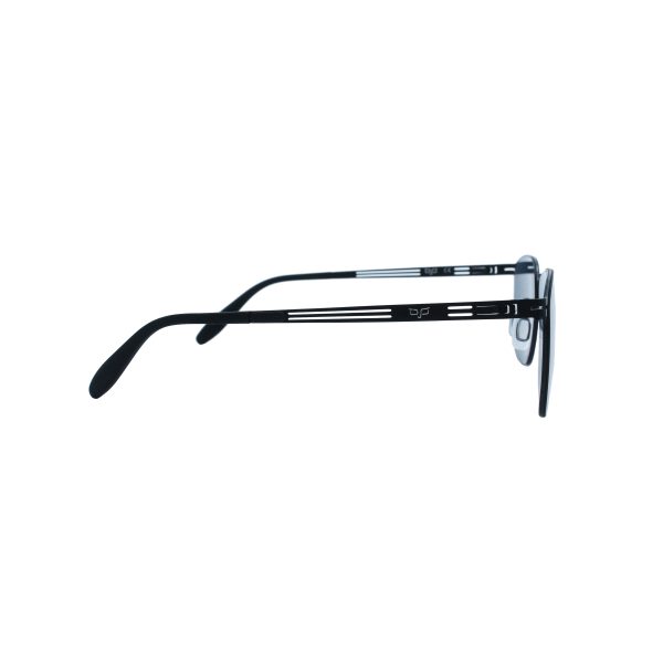 SQUARE LYLYGRAD STAINLESS STEEL SCREW LESS BLACK POLARISED - Image 3