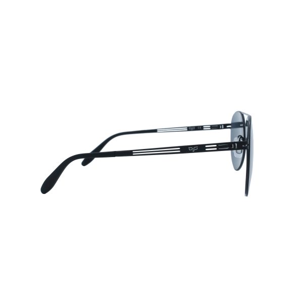 AVIATORS LYLYGRAD STAINLESS STEEL SCREW LESS GUN BLACK POLARISED - Image 3