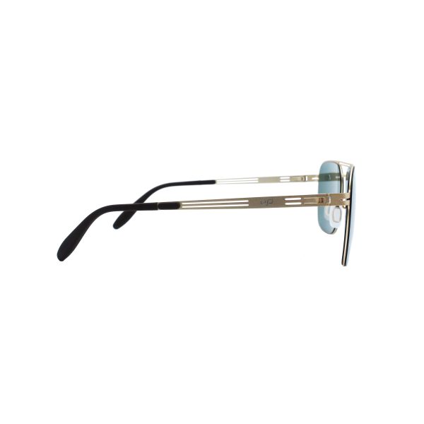 SQUARE LYLYGRAD STAINLESS STEEL SCREW LESS GOLD GREEN POLARISED - Image 3