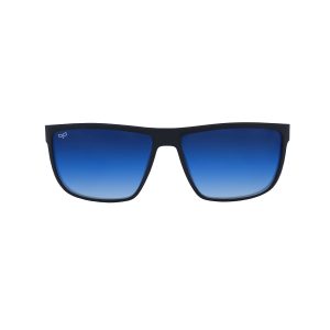 SQUARE BEGI Black BLUE POLARIZED
