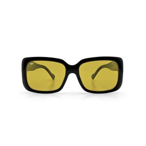SQUARE BEJI BLACK LIGHT YELLOW CAT 1 POLARISED