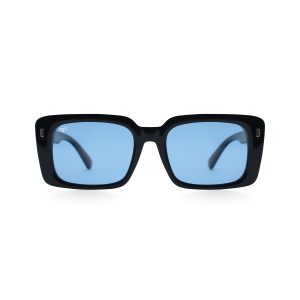 SQUARE BEJI BLACK LIGHT BLUE CAT 1 POLARISED