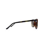 SQUARE CEIL SHELL BROWN BIO ACETATE HANDMADE S70 - Image 3