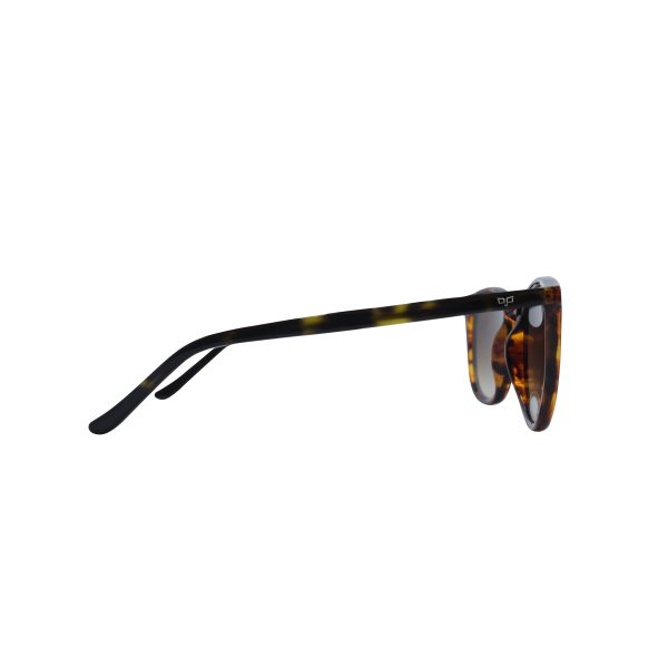 SQUARE CEIL SHELL BROWN BIO ACETATE HANDMADE S70 - Image 3