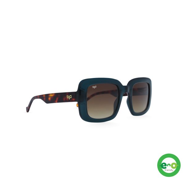 CEIL CRYSTAL BLUE SHELL BIO ACETATE HANDMADE S70 - Image 2