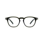 SQUARE OJE TRANSPARENT GREEN HANDMADE