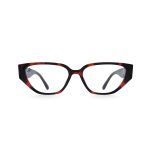 OVAL OJE RED SHELL HANDMADE