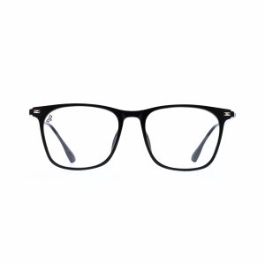 SQUARE OJE BLACK SILVER HANDMADE AND TITANIUM