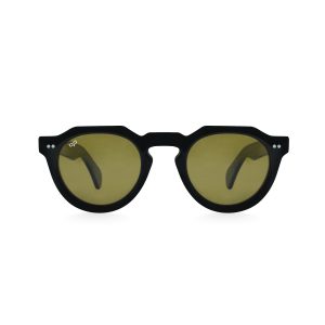 ROUND OJE HANDMADE BLACK POLARISED