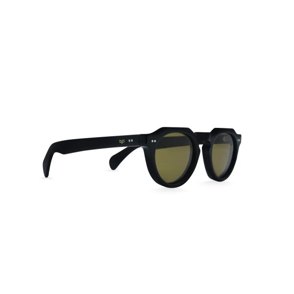 ROUND OJE HANDMADE BLACK POLARISED - Image 2