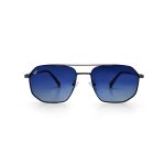 SQUARE ANYA SILVER BLUE POLARIZED