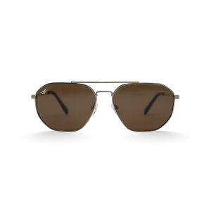 SQUARE GHOV GOLD BROWN POLARISED