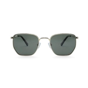SQUARE OLHO GOLD GREEN POLARISED