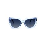 SQUARE HANDMADE LYLYGAD TRANSPARENT BLUE POLARISED