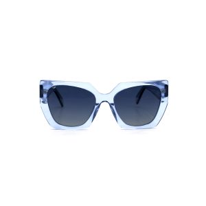 SQUARE HANDMADE LYLYGAD TRANSPARENT BLUE POLARISED