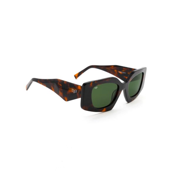 SQUARE HANDMADE LYLYGAD SHELL BLACK POLARISED - Image 2