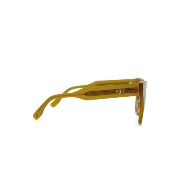 CAT EYE HANDMADE LYLYGAD TRANSPARENT YELLOW  POLARISED - Image 3