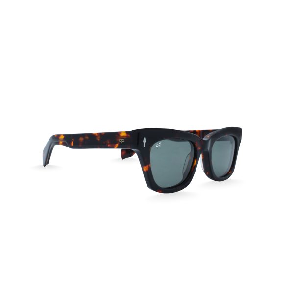 SQUARE OLLO SHELL BROWN GREEN POLARISED - Image 2